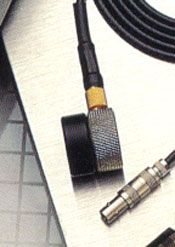 GE 20025 1/8" dia. General Purpose Probe, 20MHz, Knurled Case, Microdot Connector